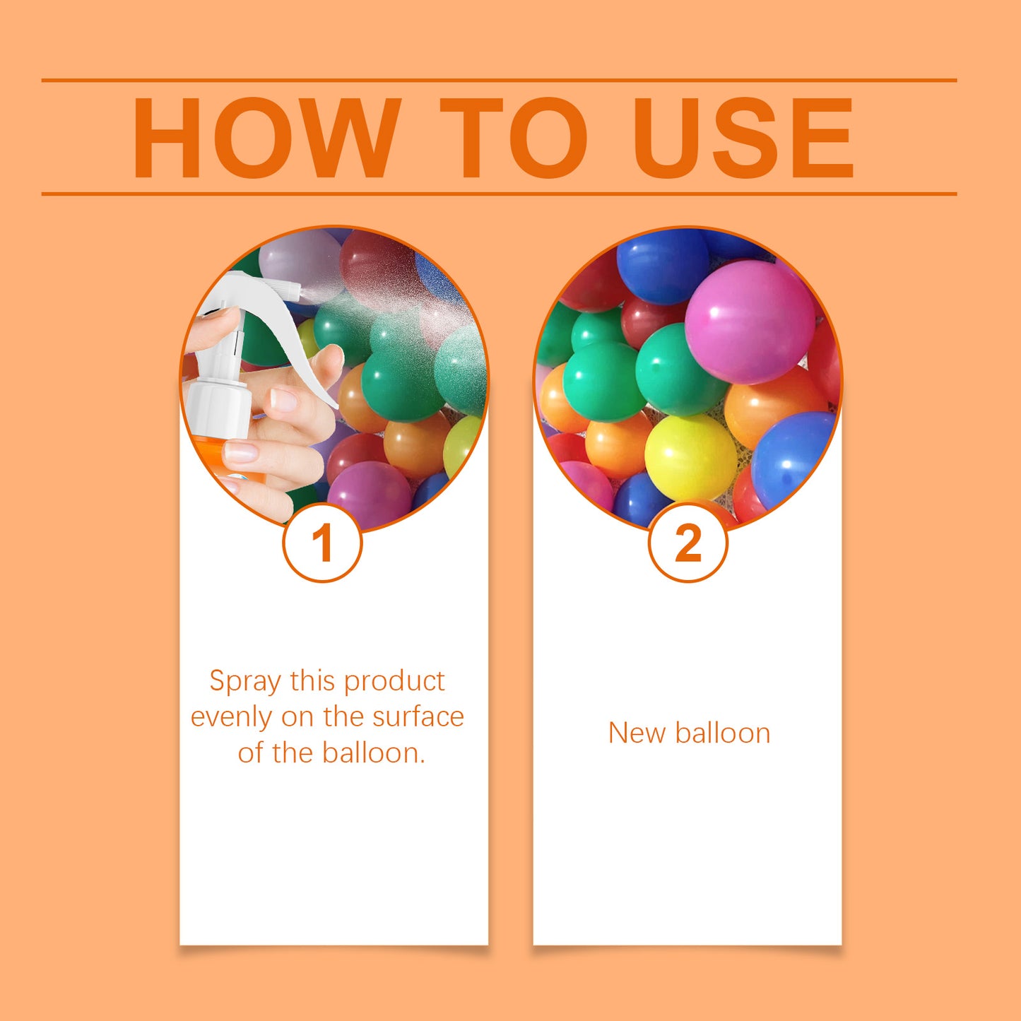 DOWMOO Latex Balloon Bright Spray Balloon Enhance Gloss Lasting Effect Increase Atmosphere Gloss Spray