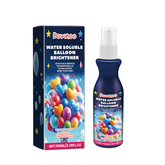 Dowmoo balloon high gloss spray balloon surface texture gloss durable anti-oxidation appearance polishing spray