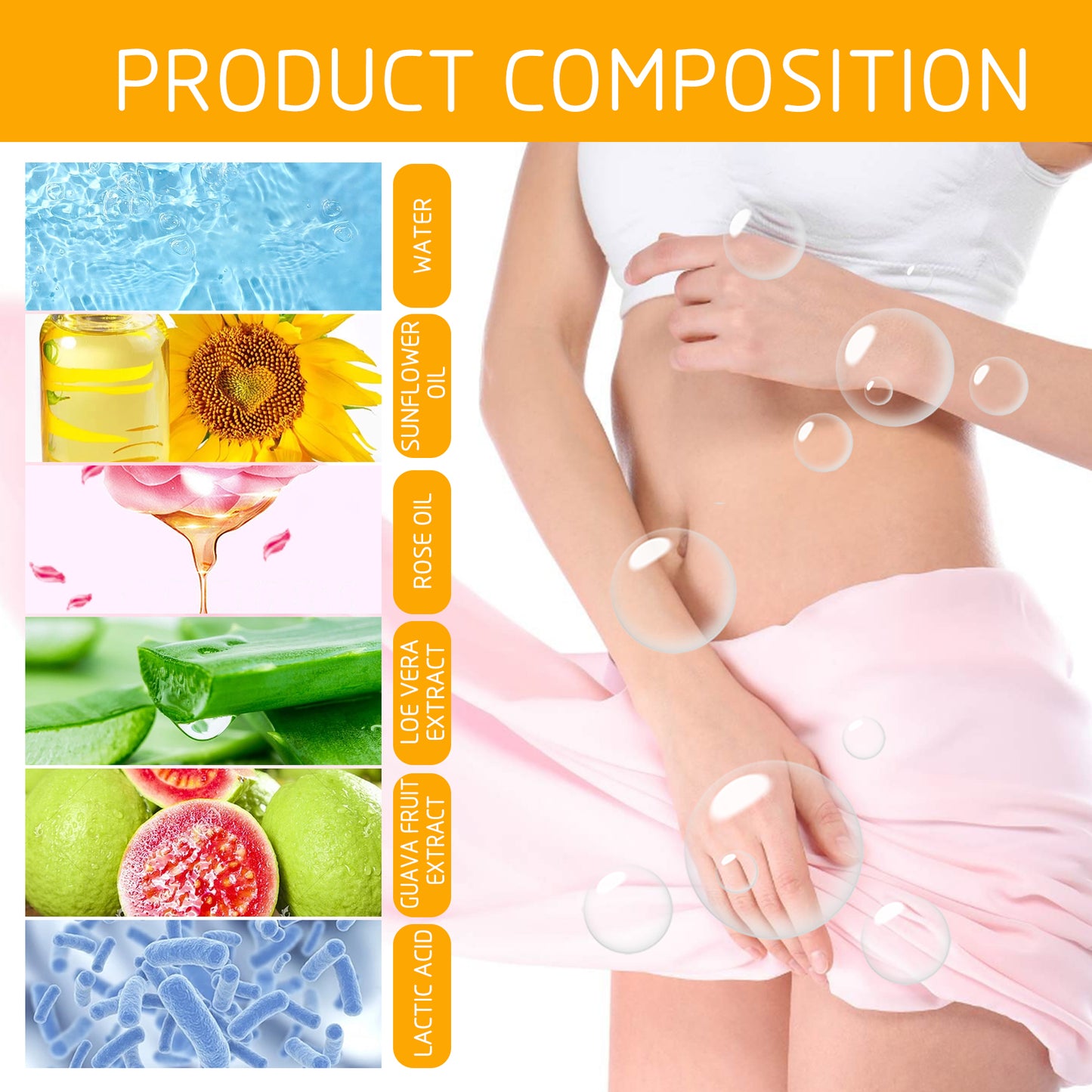 EELHOE Women's Body Wash Body Cleansing Skin Refreshing Oil Control Moisturizing Lasting Fragrance Body Wash