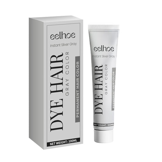 EELHOE gray hair cream natural hair color durable hair easy to color easy to clean