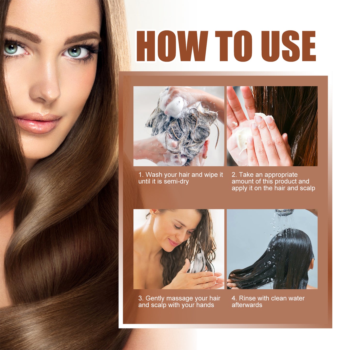EELHOE Battana Oil Condiment Moisturizing and Hydrating Improving Dry and Fluffy Hair Care