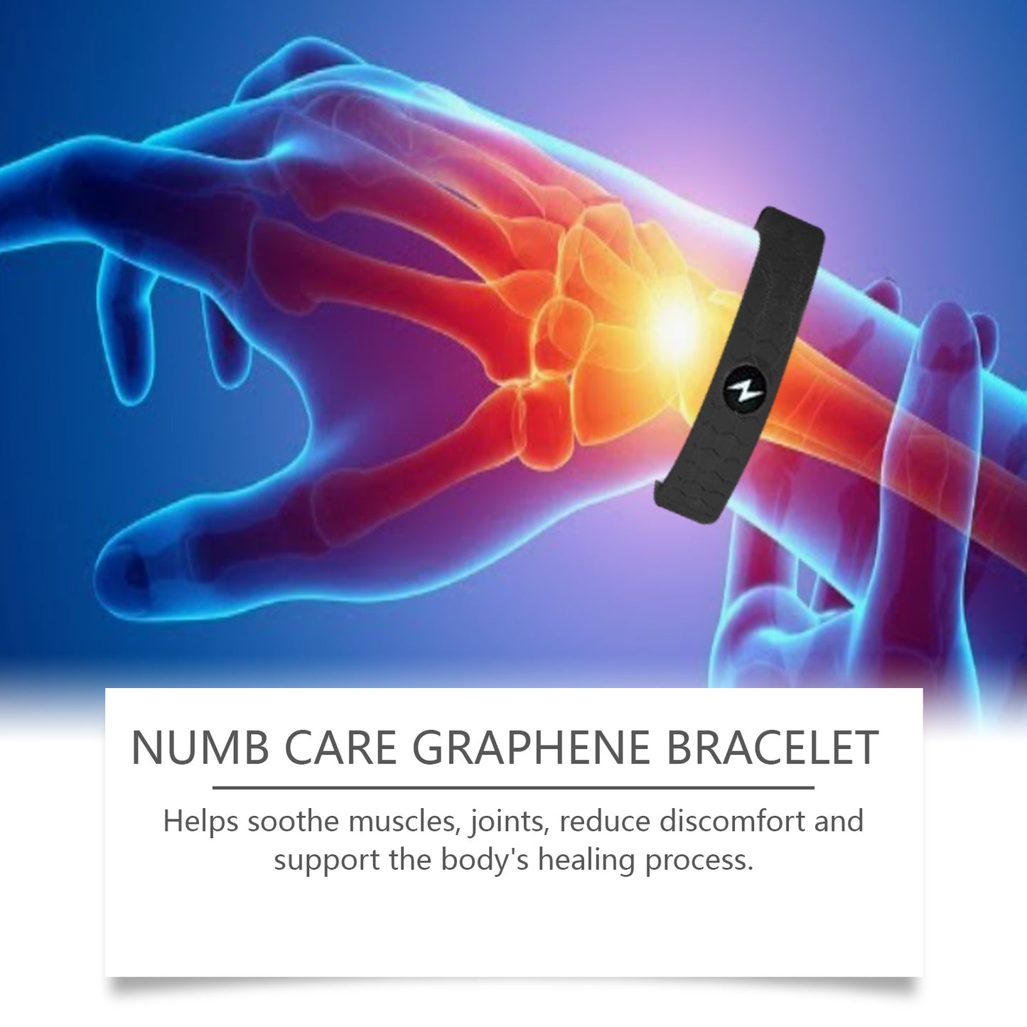 EOHOE Graphene Bracelet Hand Daily Collocation Decoration Portable Body Care Wrist Bracelet