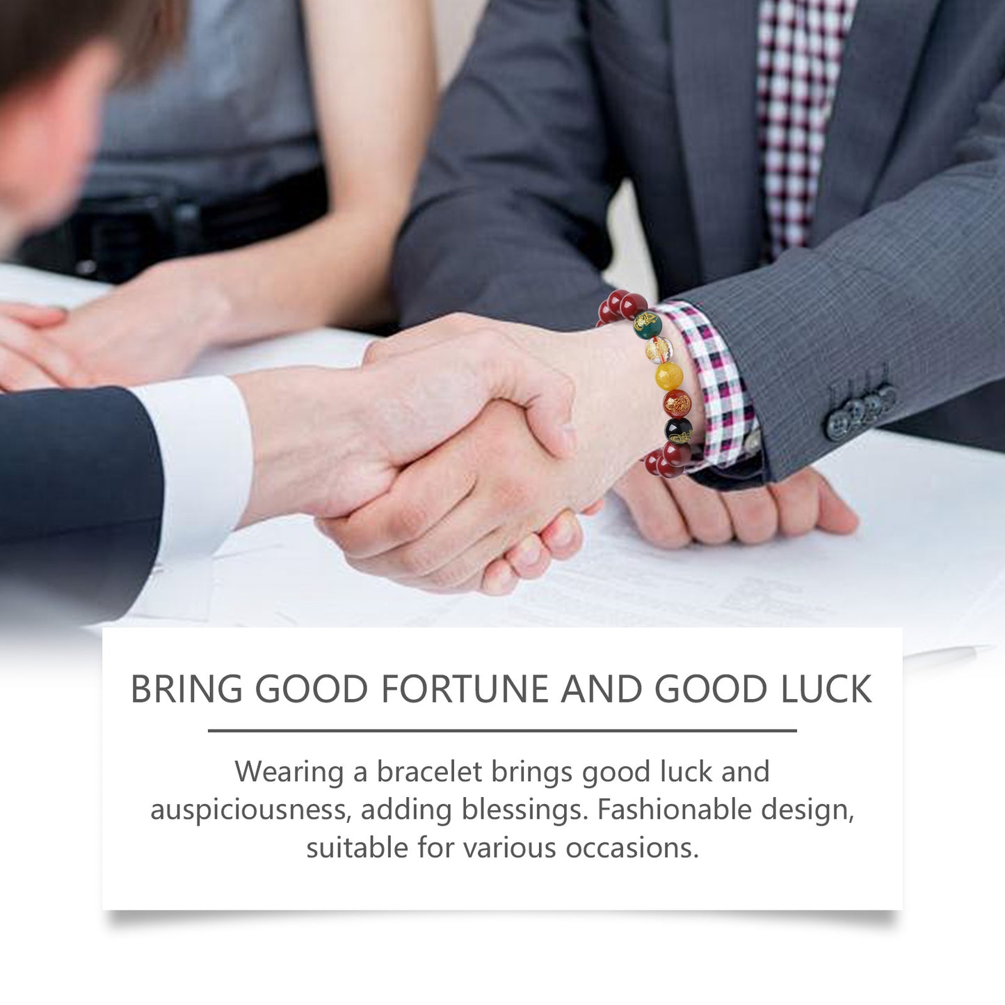 Hoexe Purple Gold Sand Bracelet Social Office Hand Decoration Clothing Accessories Fashion Simple Trend Couple Bracelet