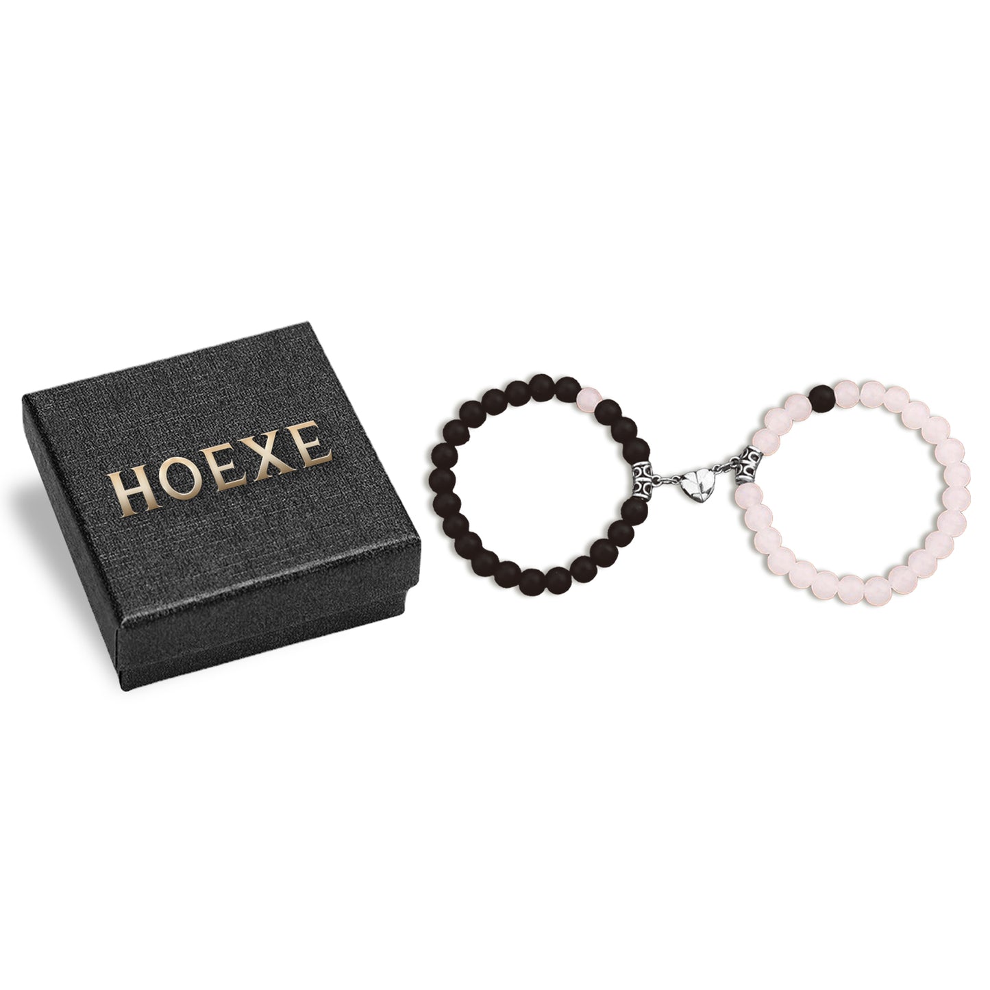 HOEXE Couple Link Bracelet Men and Women Link Hand Decoration Accessories Comfortable and Durable Bracelet