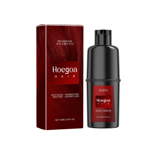Hoegoa Hair Shampoo Gentle No Irritation No Scalp DIY Lasting Easy Coloring Hair Shampoo