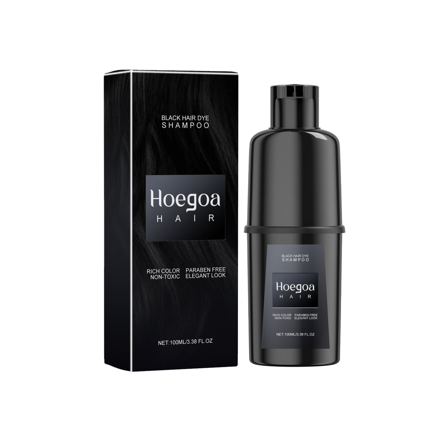 Hoegoa Hair Shampoo Gentle No Irritation No Scalp DIY Lasting Easy Coloring Hair Shampoo