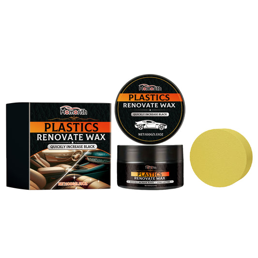 Homonth Car Leather Refurbishment Paste Car Seat Leather Interior Scratch Care Cleaning Refurbishment Maintenance Paste