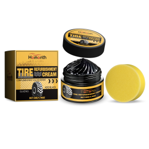 Homonth car tire retreading paste tire cleaning rust polishing brightening waterproof antifouling wheel retreading paste