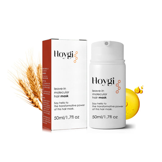 Hoygi Wash-Free Hair Care Mask for Repair of Hair Tail, Perm and Dye Damage, Dry and Fragrant, Soft and Lasting Hair Care Mask