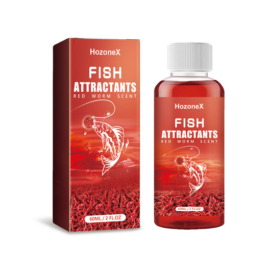 HozoneX fish attractant concentrated fishing comprehensive bait fast nesting red worm liquid thick fishy fish attractant opening agent