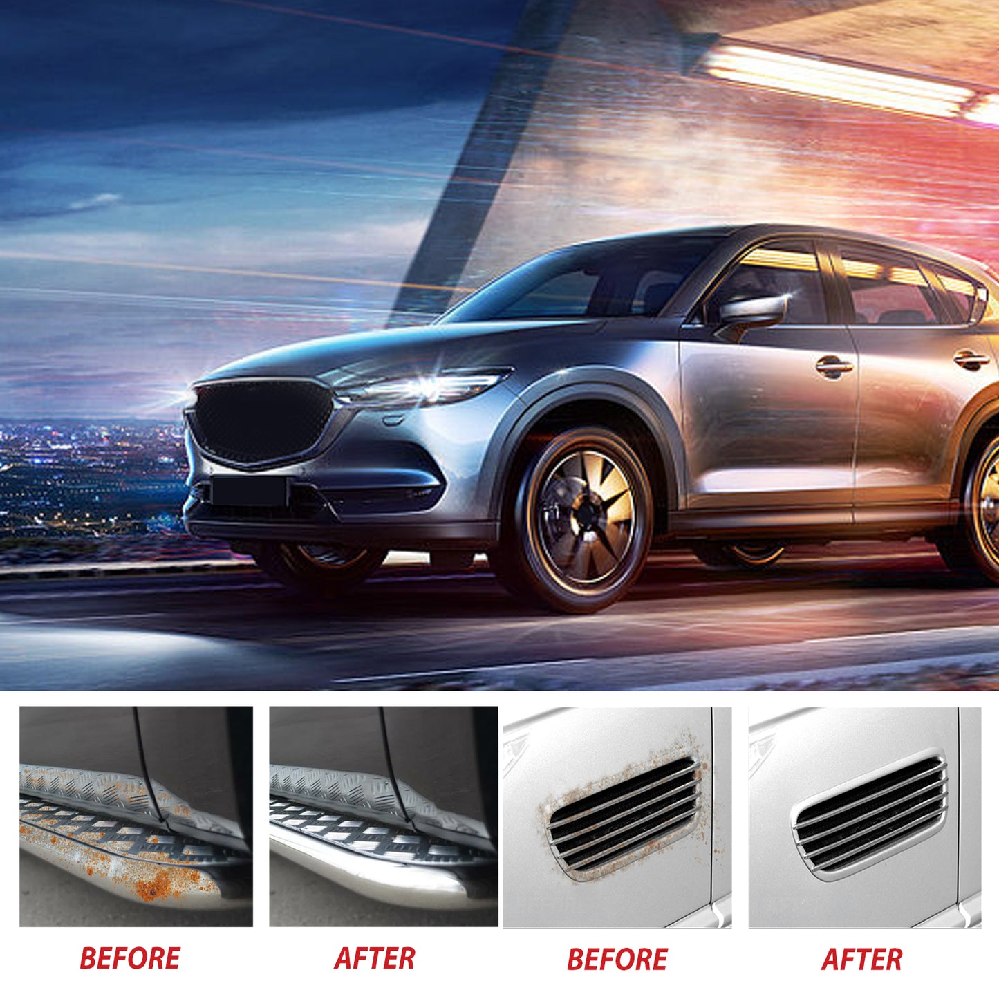 Jaysuing rust-free primer (100g) metallic paint anti-rust radiator anti-corrosion conversion renovation coating primer conversion agent