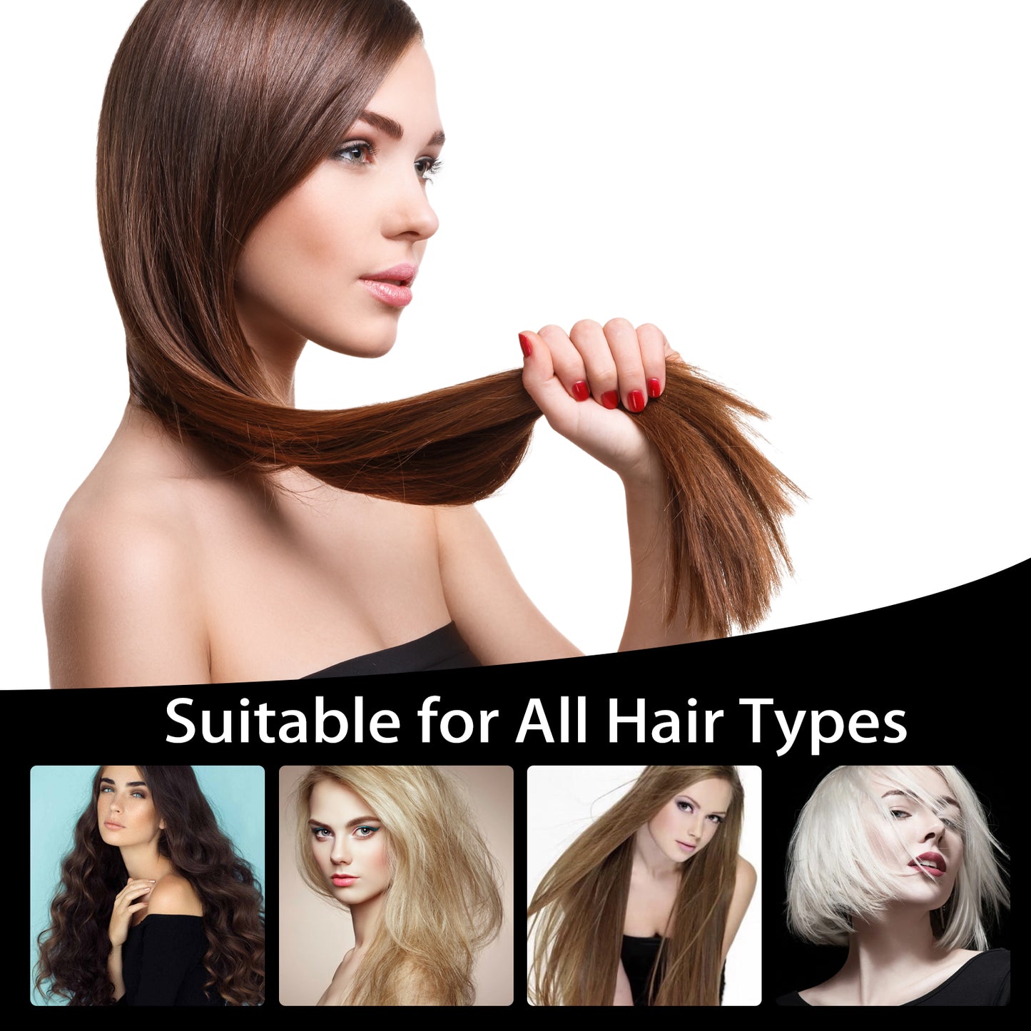 Jaysuing Batana Hair Wax Stick Styling Long-lasting Shaping Hair Cam Fluffy Natural Gloss Hair Wax Stick