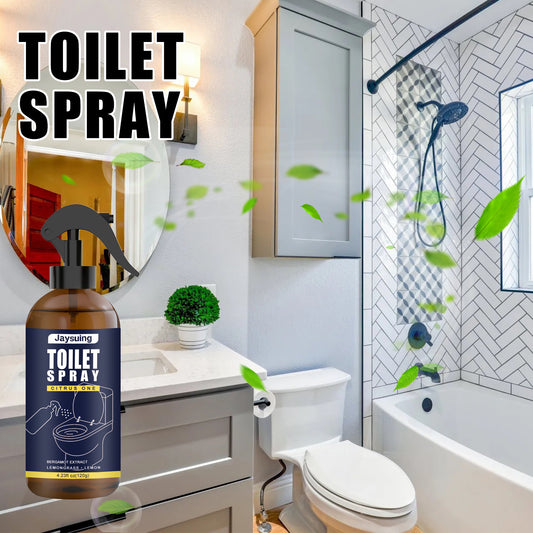 Jaysuing Bathroom Refreshener Spray Lasting Fragrance Household Toilet Deodorant Air Fragrance Spray