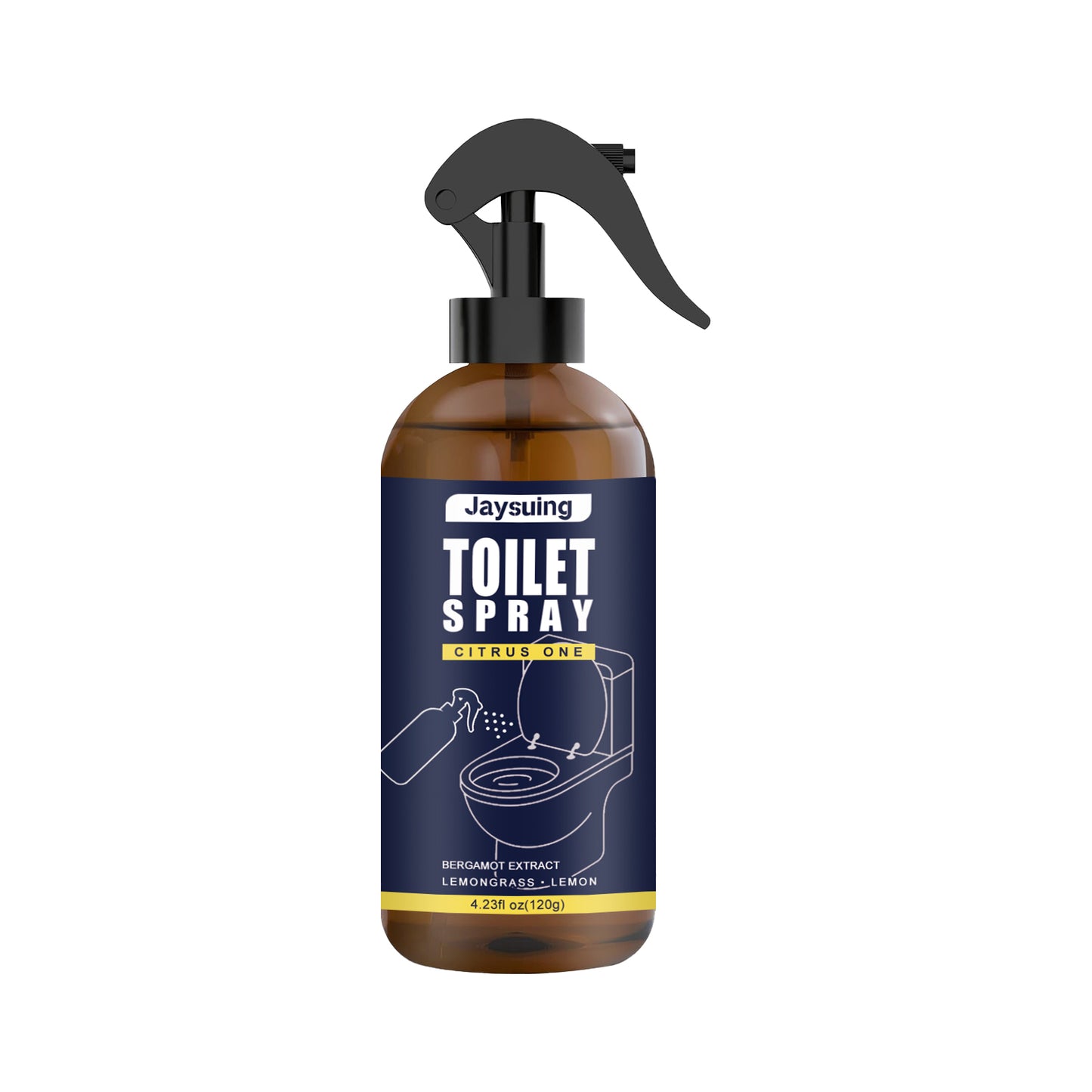 Jaysuing Bathroom Refreshener Spray Lasting Fragrance Household Toilet Deodorant Air Fragrance Spray