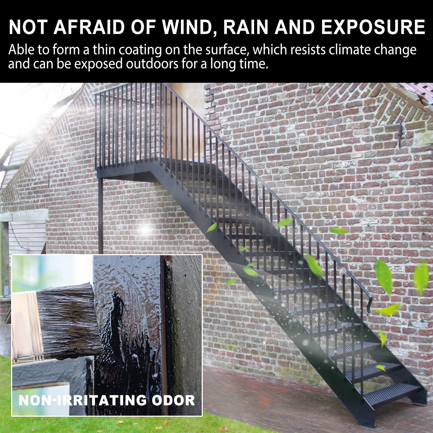 Jakehoe anti-rust conversion primer iron door metal gear bracket rust stair handrail anti-corrosion rust remover