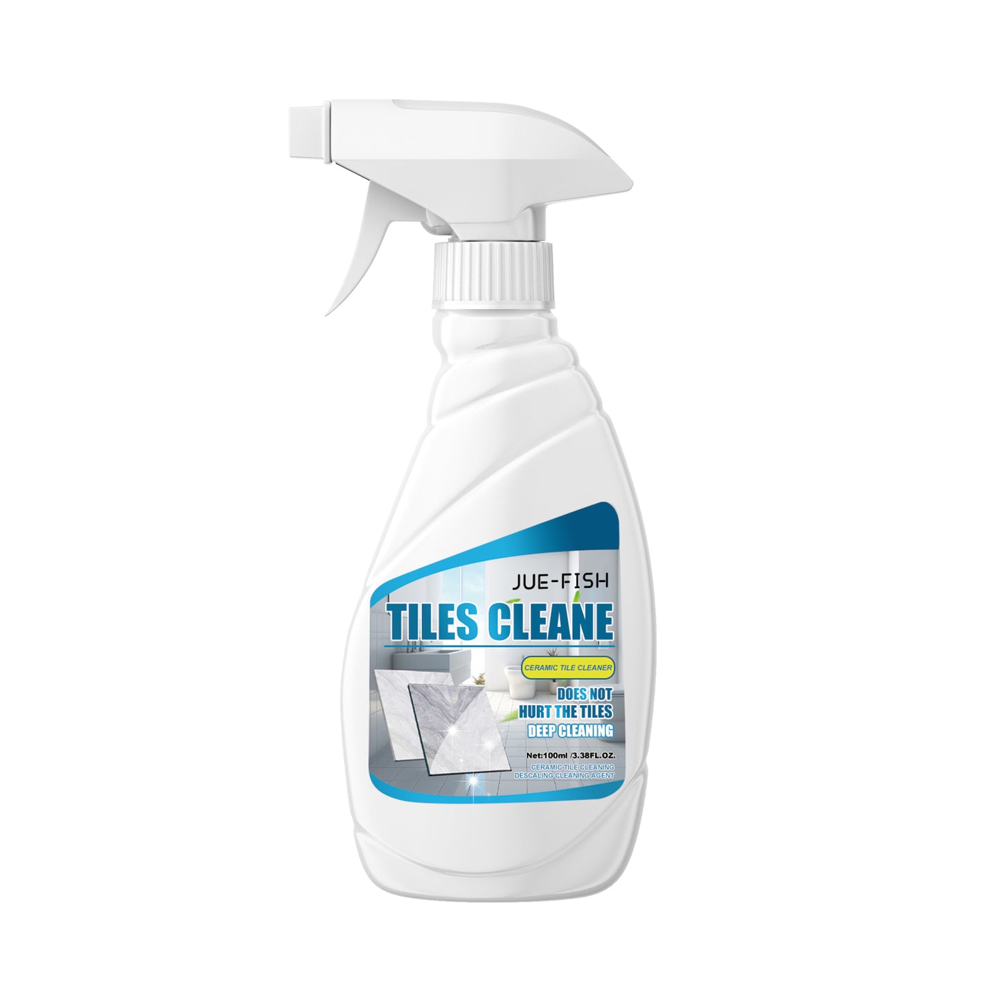 Jue-Fish tile cleaner bathroom tile floor marble bright strong stain removers