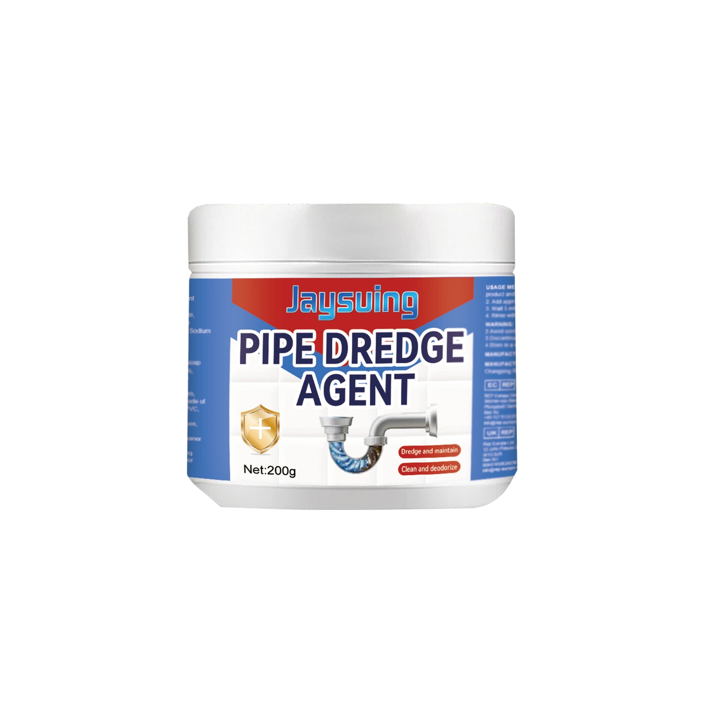 jaysuing pipe dredging agent kitchen toilet drainage pipe blockage cleaning stains deodorant dredging agent