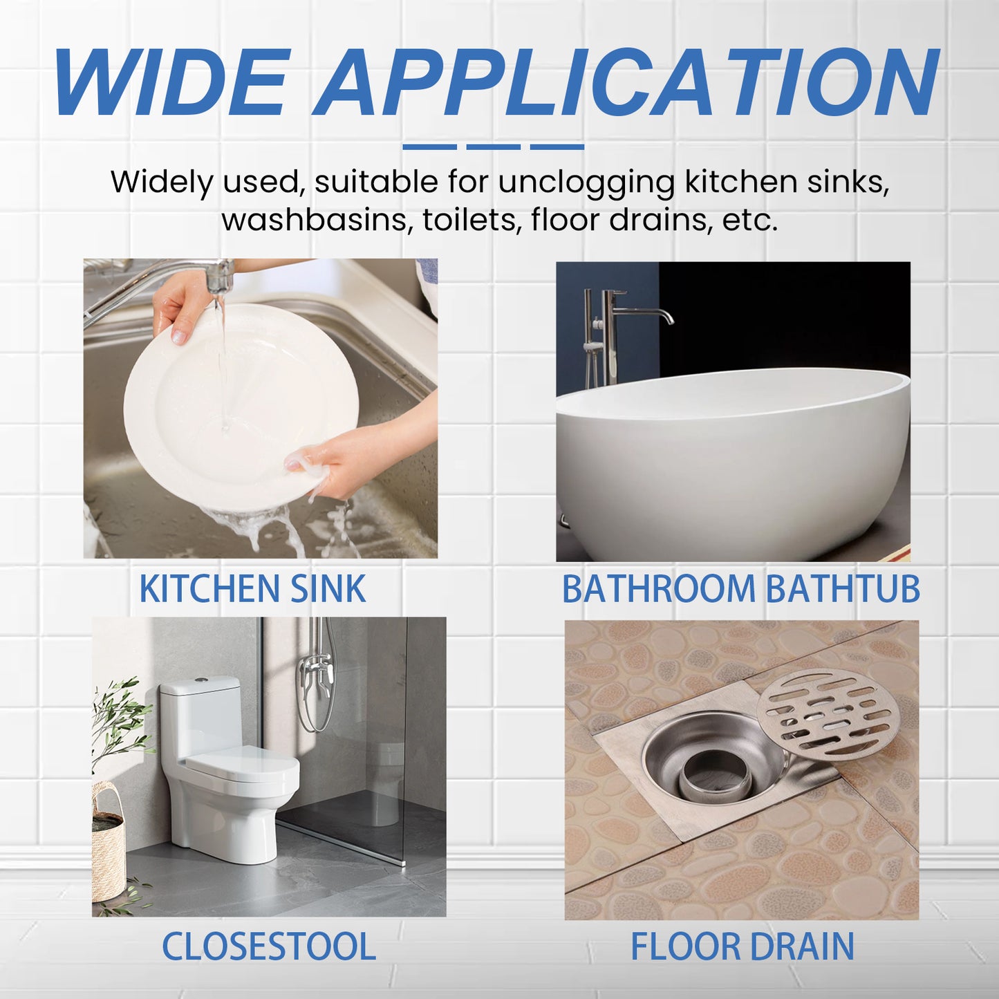 jaysuing pipe dredging agent kitchen toilet drainage pipe blockage cleaning stains deodorant dredging agent
