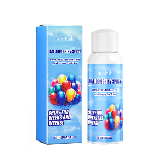 Jue-Fish Aerosol Balloon Shining Spray Anti-oxidation Maintain Balloon Surface Brightness Scene Decoration Supplies