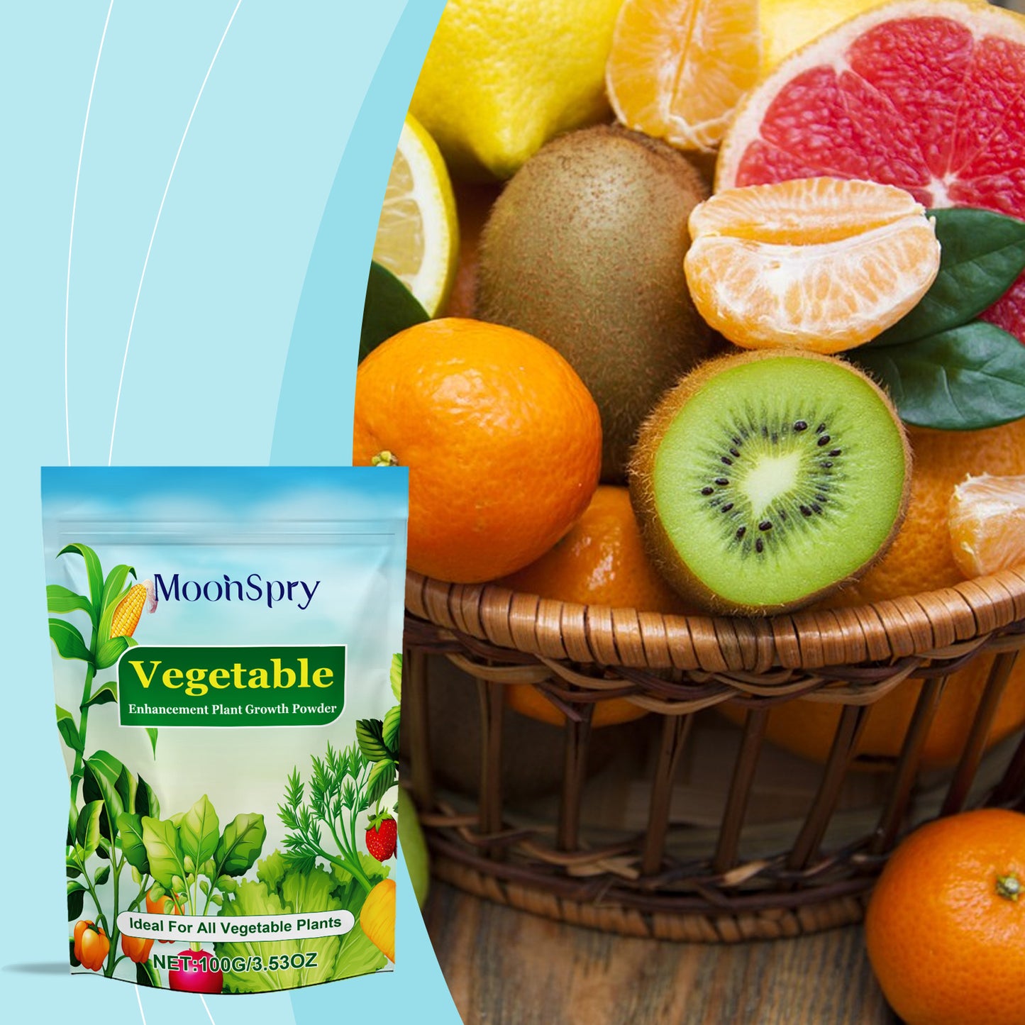 MoonSpry plant nutrition powder to promote plant growth and enhance vitality for a variety of plant nutrition powder