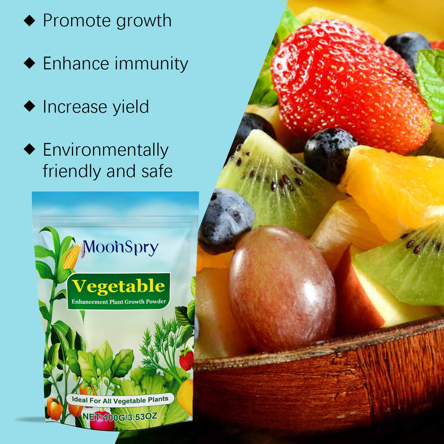 MoonSpry plant nutrition powder to promote plant growth and enhance vitality for a variety of plant nutrition powder