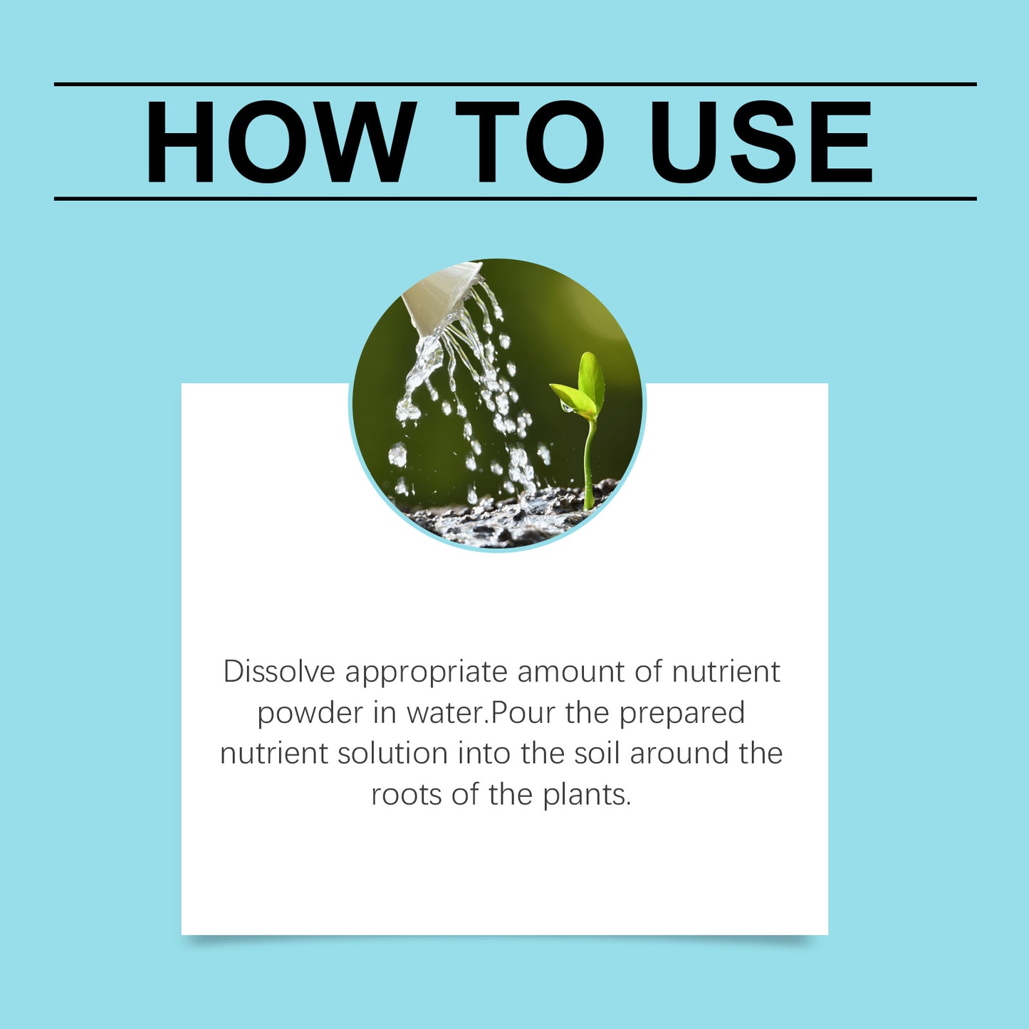 MoonSpry plant nutrition powder to promote plant growth and enhance vitality for a variety of plant nutrition powder