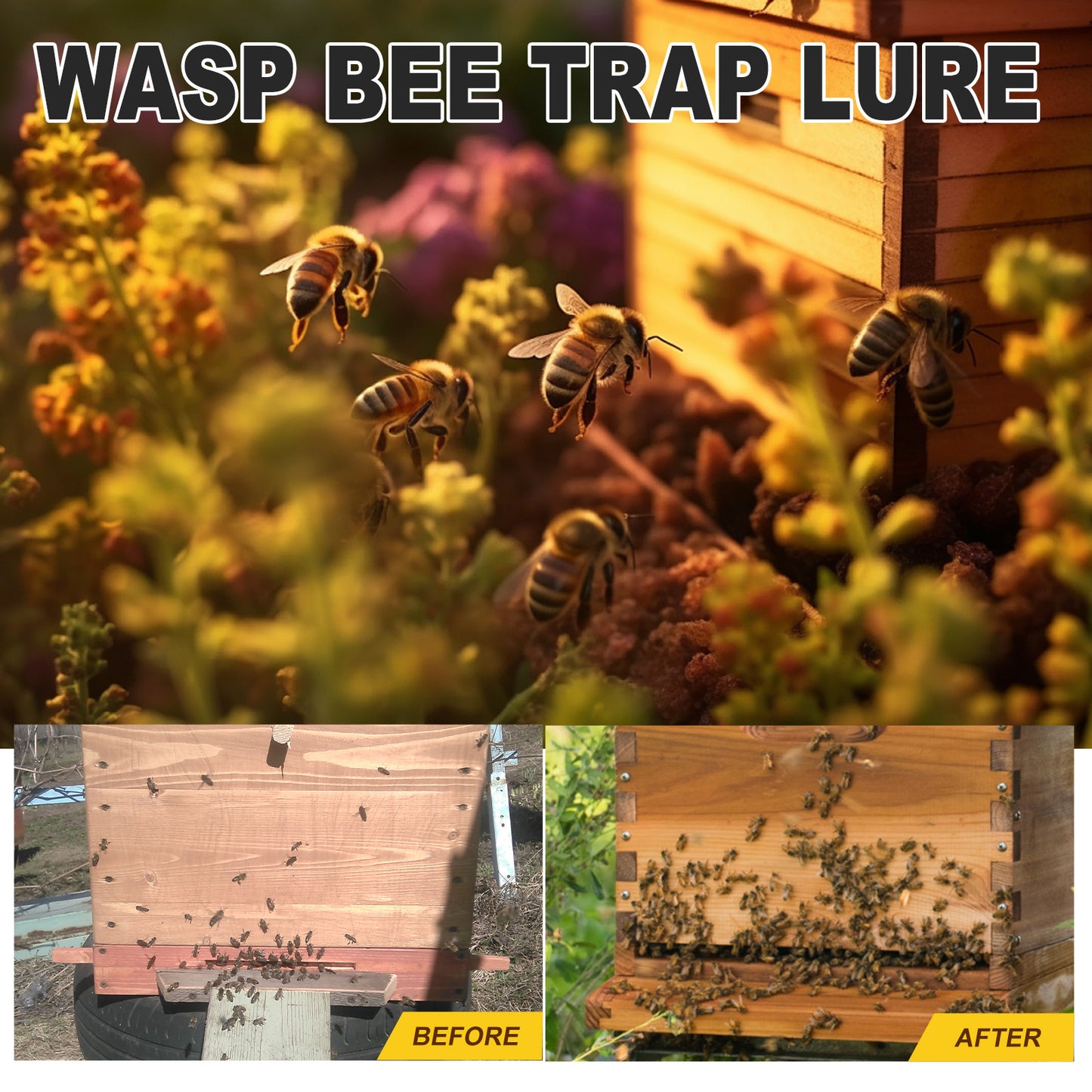 Moonspry bee attractant bee lure bee lure agricultural field gardening beekeeping bee lure essence