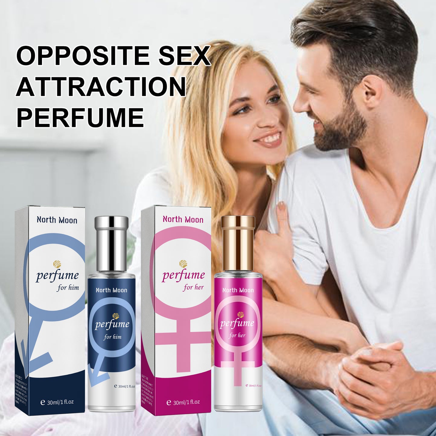 North Moon charm fragrance natural fresh lasting fragrance release charm couple dating atmosphere perfume