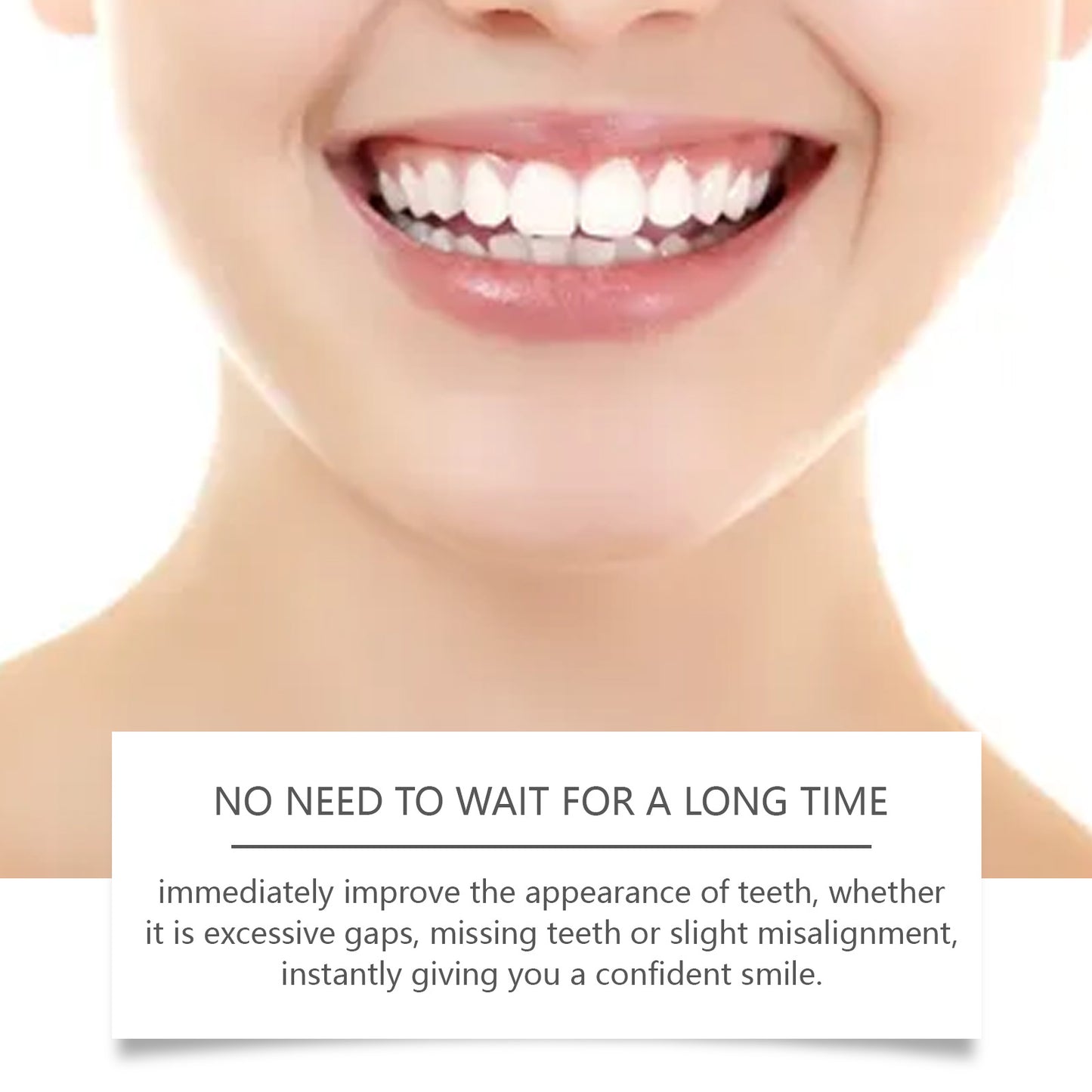 Oralhoe adjustable snap-on denture simulation braces denture temporary filling teeth correction teeth care