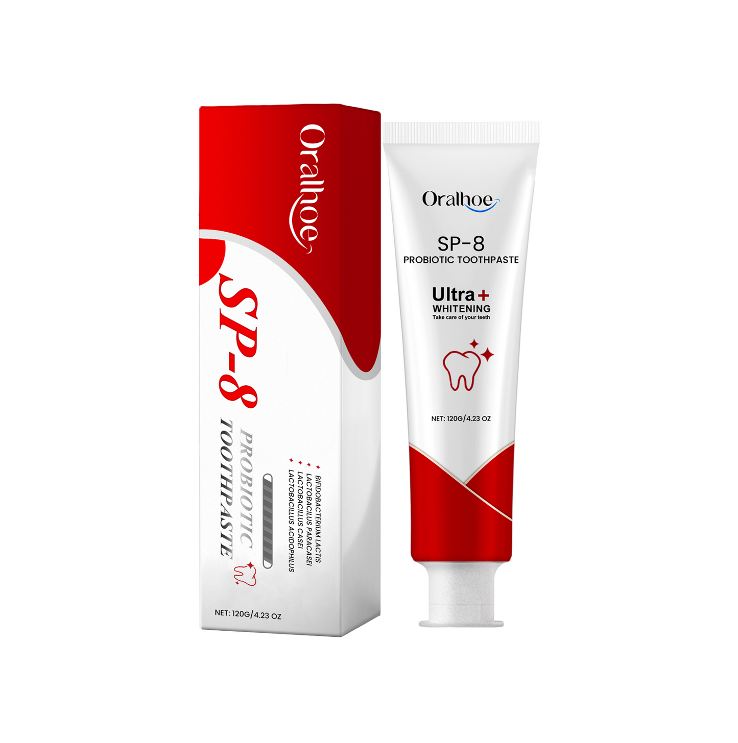 Oralhoe Probiotics Brightening Mint Toothpaste Fresh Breath Clean Teeth Care Teeth Oral Care