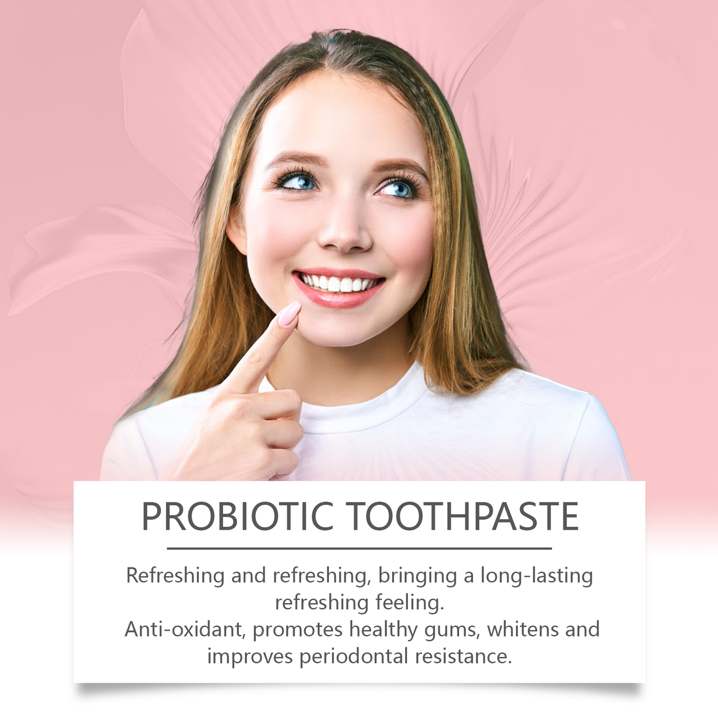 Oralhoe Probiotics Brightening Mint Toothpaste Fresh Breath Clean Teeth Care Teeth Oral Care