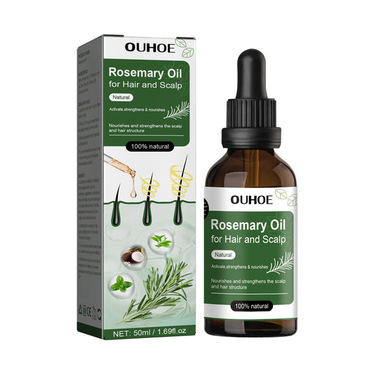 OUHOE Hair Care Rosemary Oil Anti-hair-loss Nourishing Strong Hair Care Essential Oil