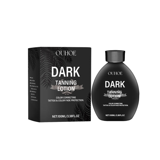 OUHOE Bronze Muscle Black Aid Milk Summer Outdoor Sun Help Improve Unequal Skin Color Moisturizing and Refreshing Black Care Milk