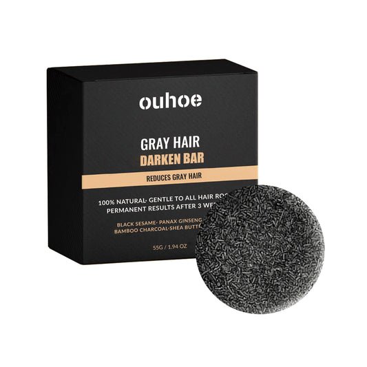 OUHOE Black Hair Soap Repair Black Hair Massage Moisturizing Hair Cleansing Soap