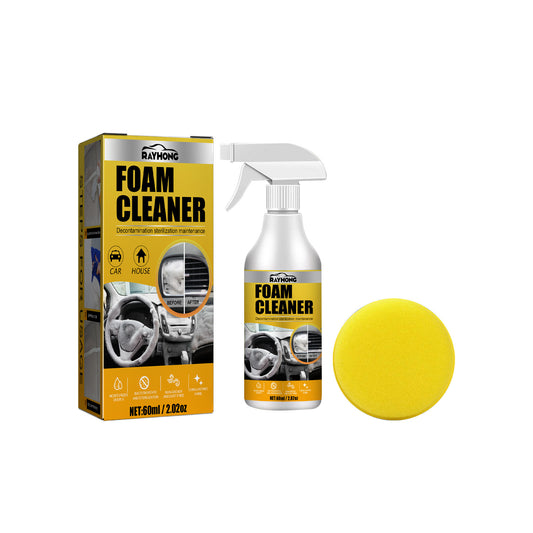 Rayhong car interior foam cleaner non-washable decontamination seat ceiling instrument panel foam cleaner