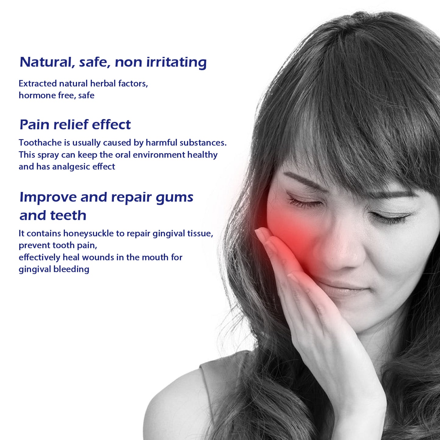 South Moon Oral Care Spray Care for Teeth Soothing Teeth Discomfort Mild Care Oral spray