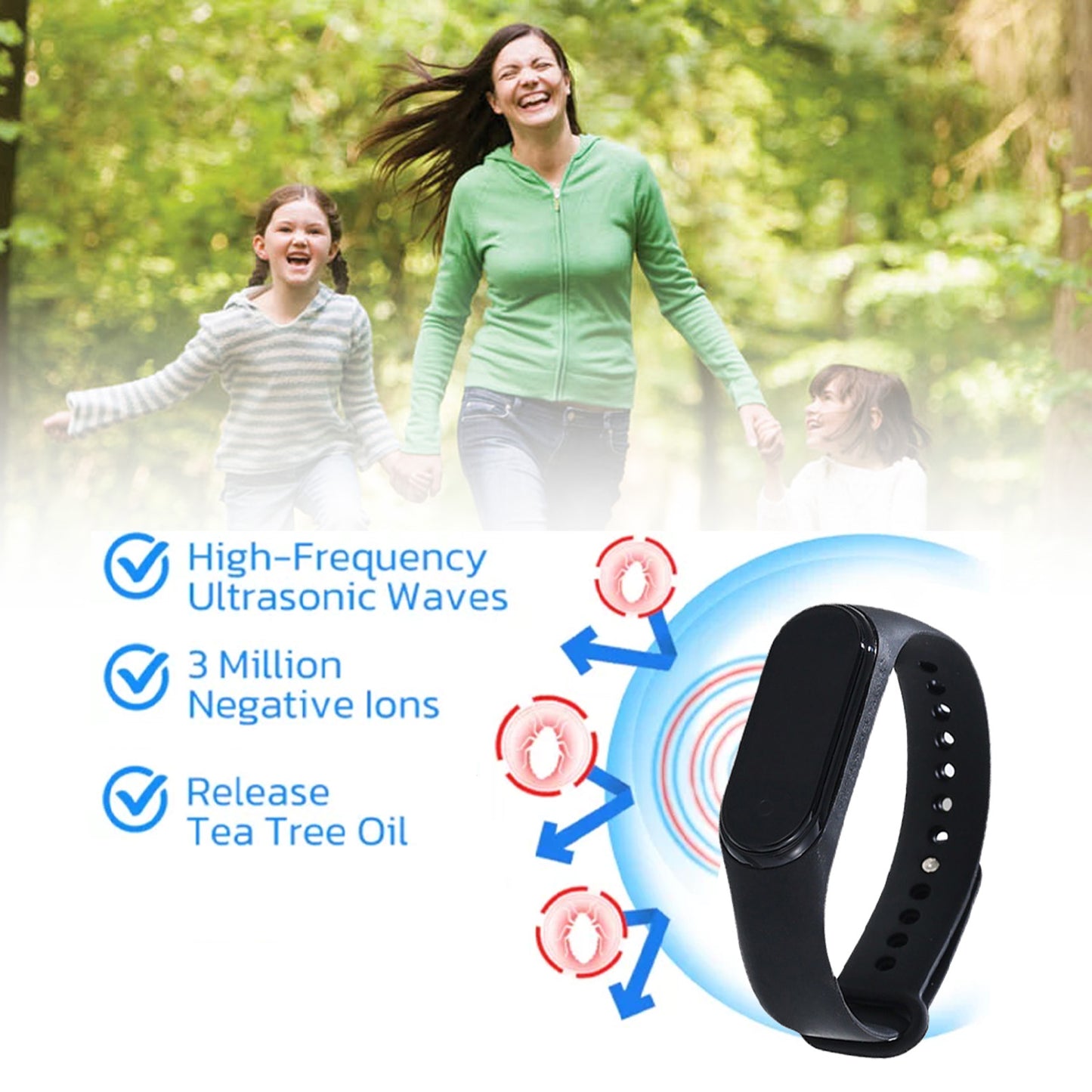 South Moon Body Care Bracelet Gentle Care Unisex Portable Fashion Care Bracelet