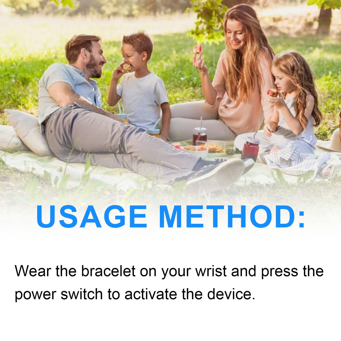 South Moon Body Care Bracelet Gentle Care Unisex Portable Fashion Care Bracelet