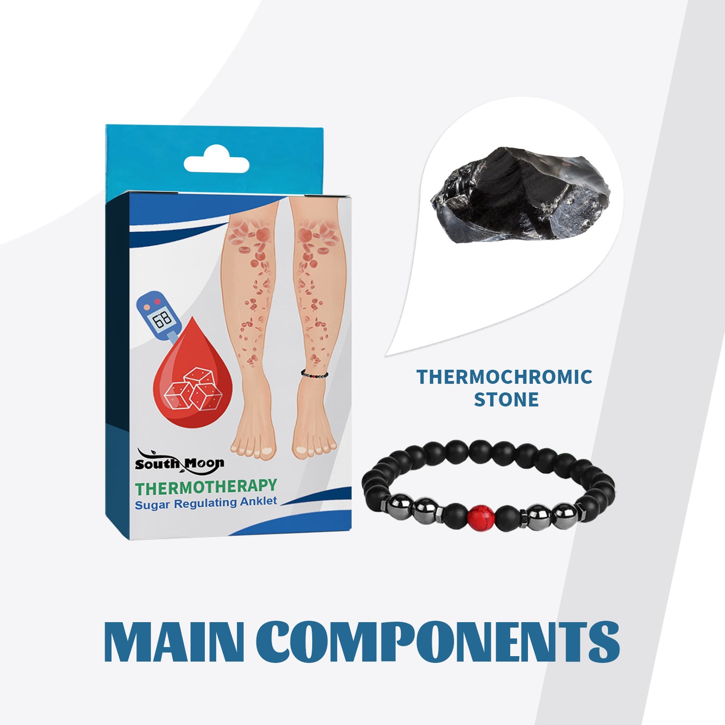 South Moon Tangshu Care Foot Soothing Dizziness Body Discomfort Tangshu Health Care Foot