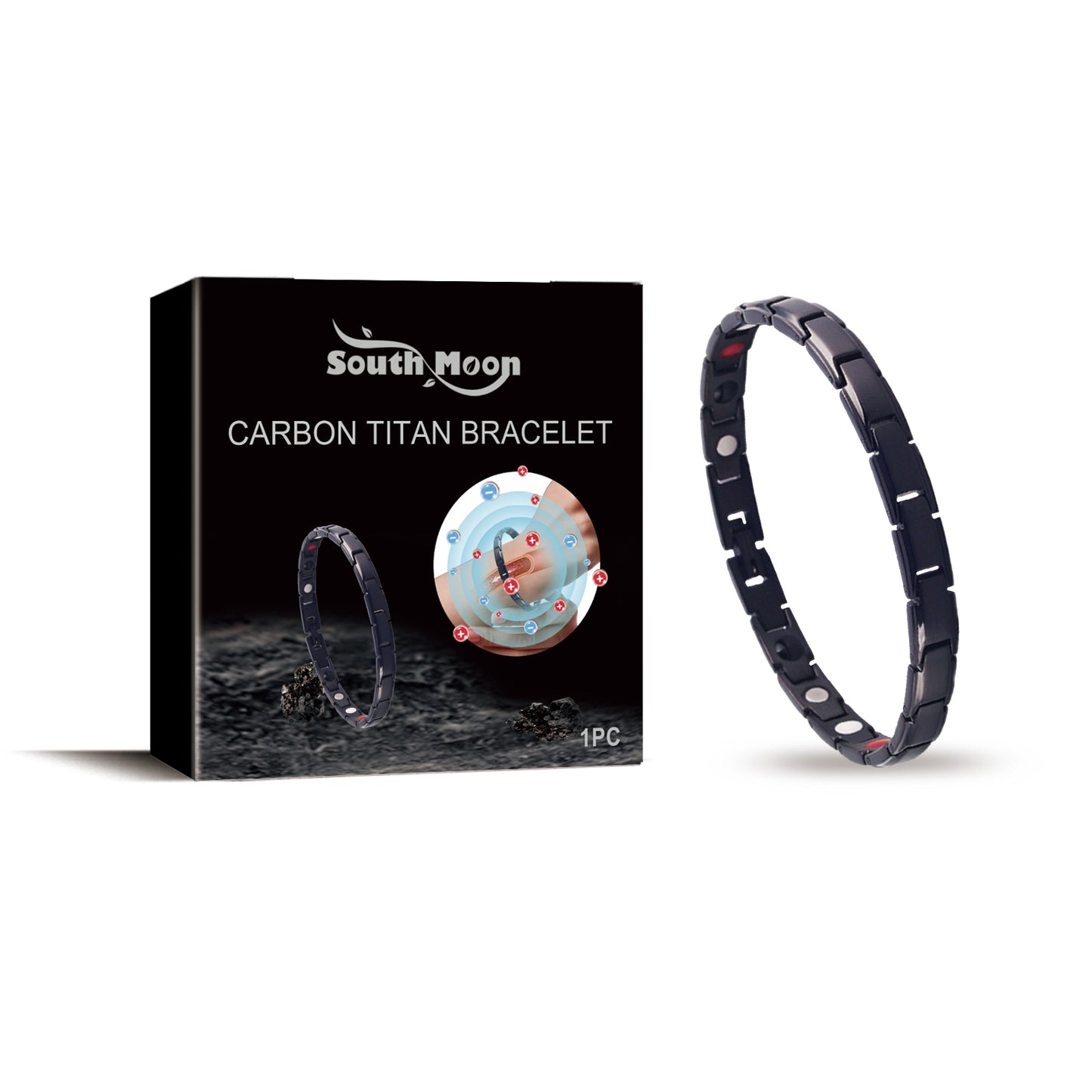 SouthMoon Titanium steel bracelet with personality, simplicity, versatility, fashion accessories, sports gym, portable bracelet