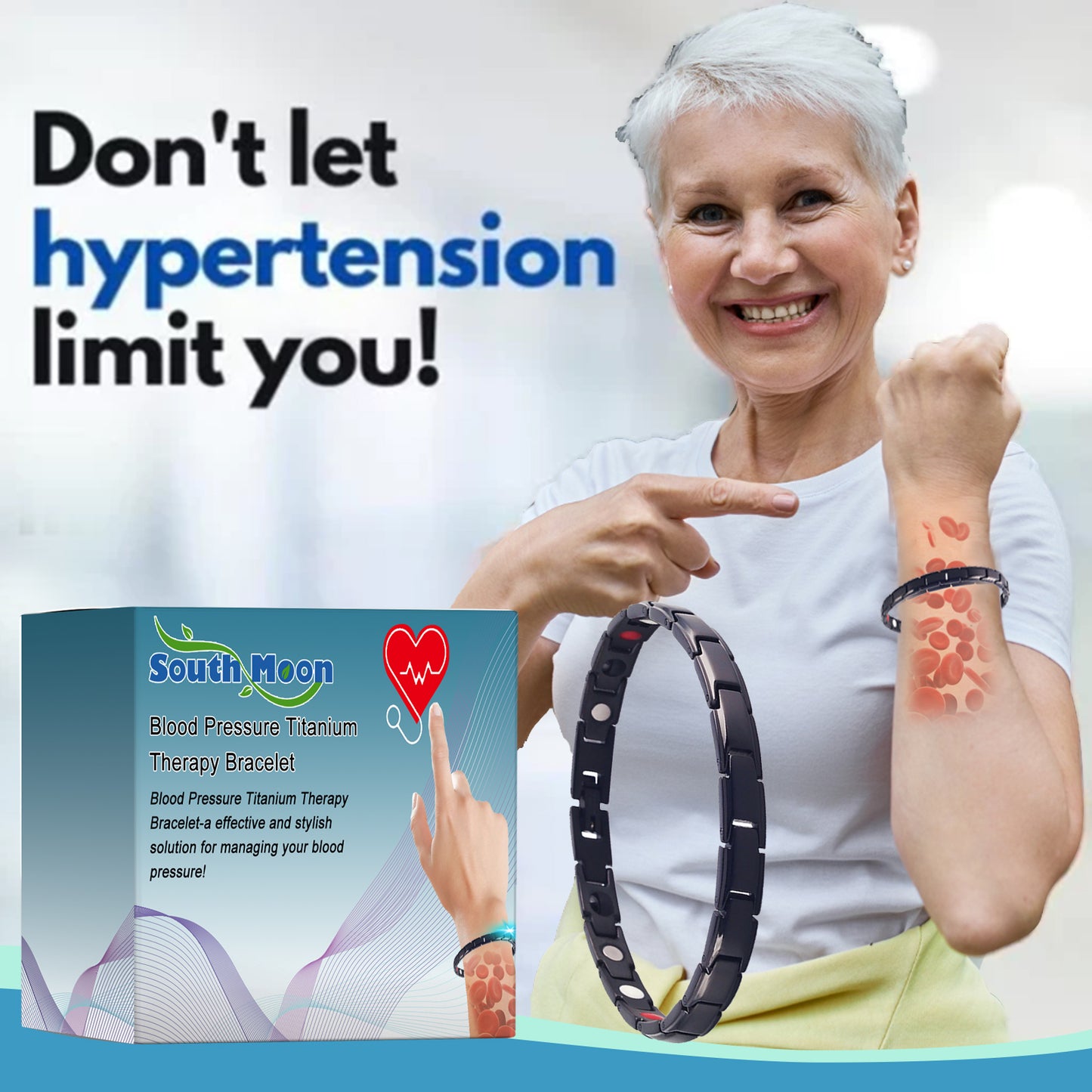 South Moon Sugar Care Bracelet to Relieve Dizziness and Body Discomfort Capsule Body Care Bracelet