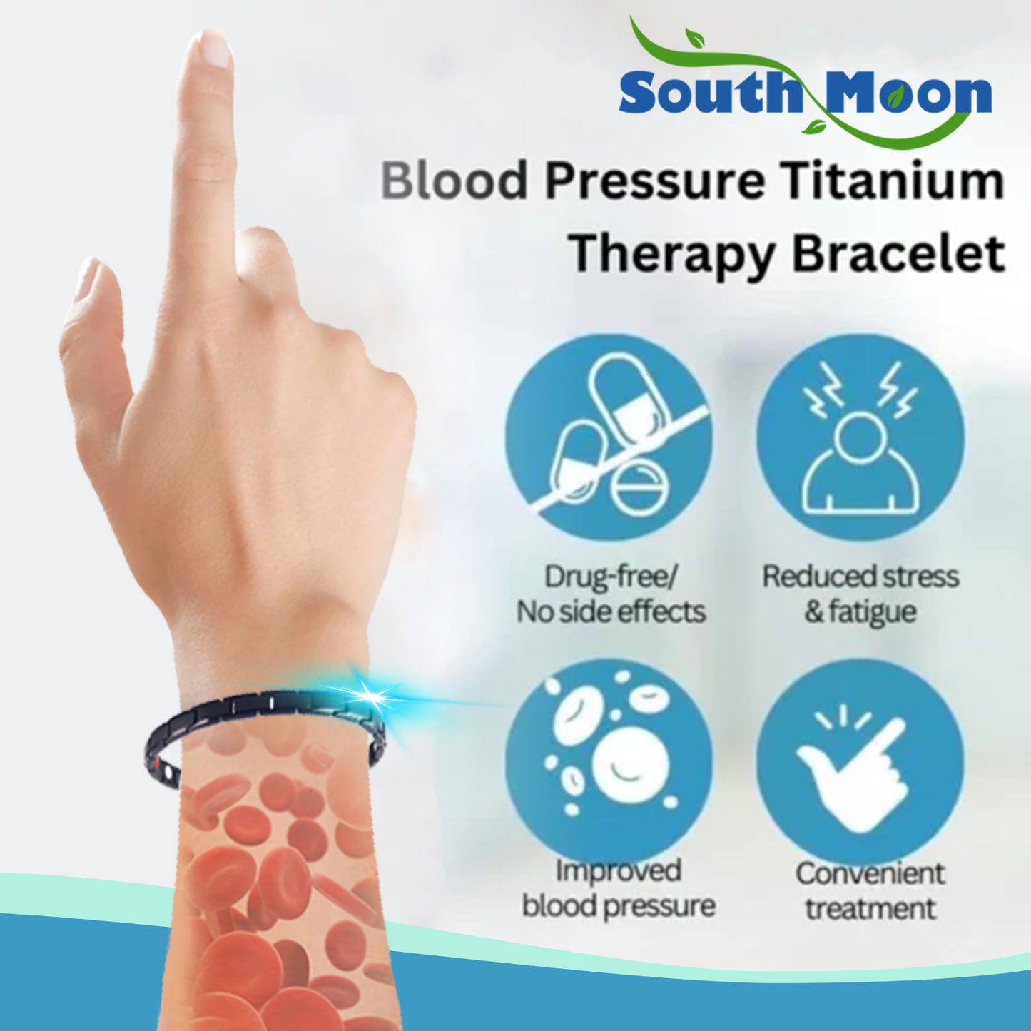 South Moon Sugar Care Bracelet to Relieve Dizziness and Body Discomfort Capsule Body Care Bracelet
