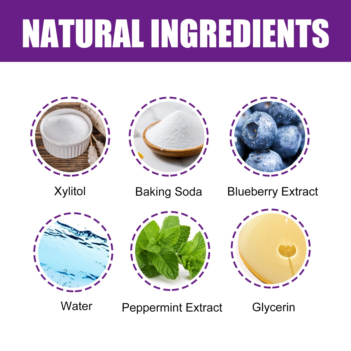 West & Month Purple Whitening Toothpaste Cleaning Tooth Stains Mouth Odor Care Gum Whitening Toothpaste