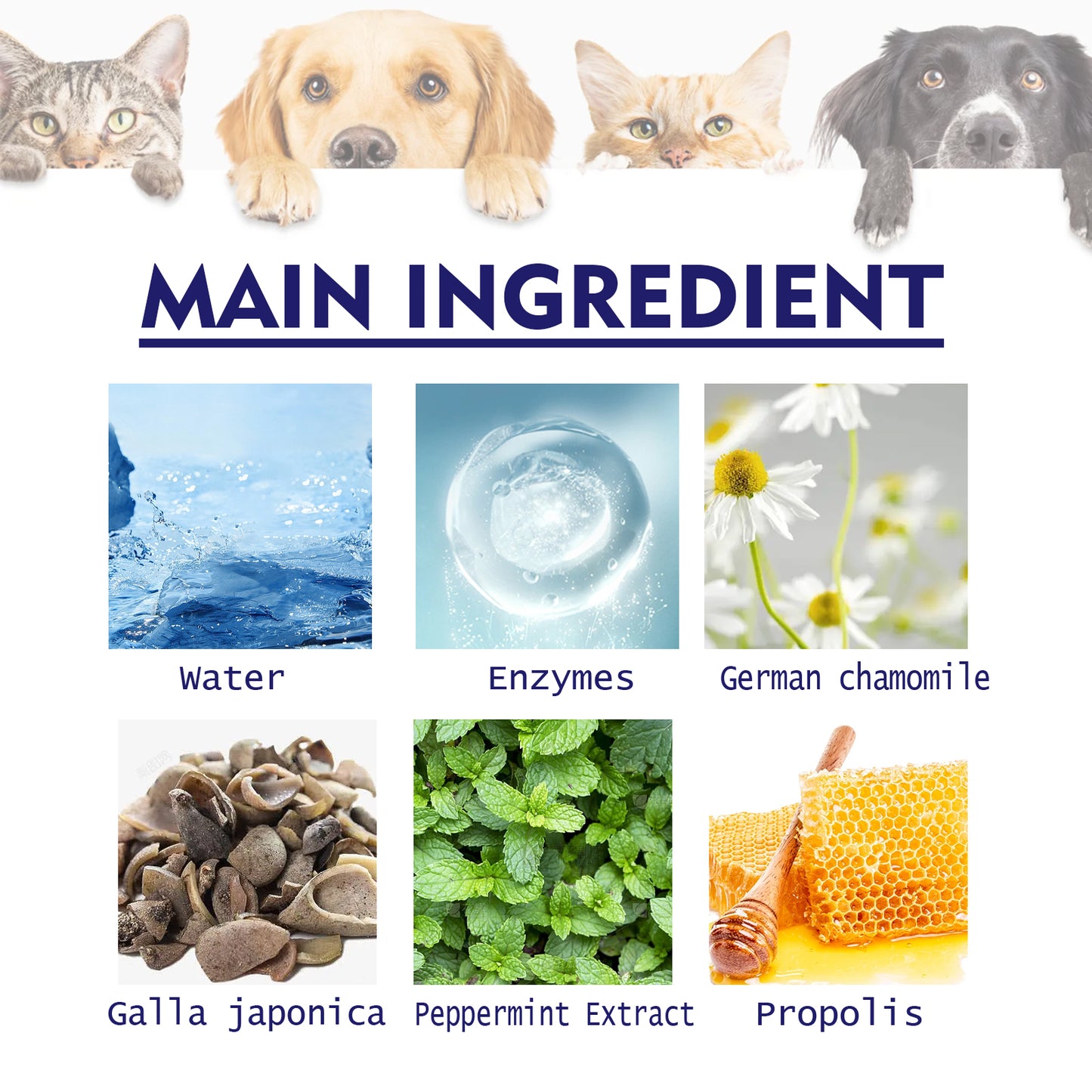 Yegbong Pet Oral Cavity Cleaning Cream Cats and Dogs Clean Oral Odor Tartar Tooth Stains White Tooth Paste