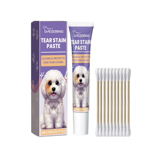 Yegbong Dog Eye Ointment Pet Dog Eye Gentle Cleaning Eye Scale Tears Moisturizing Care Dog Eye Ointment