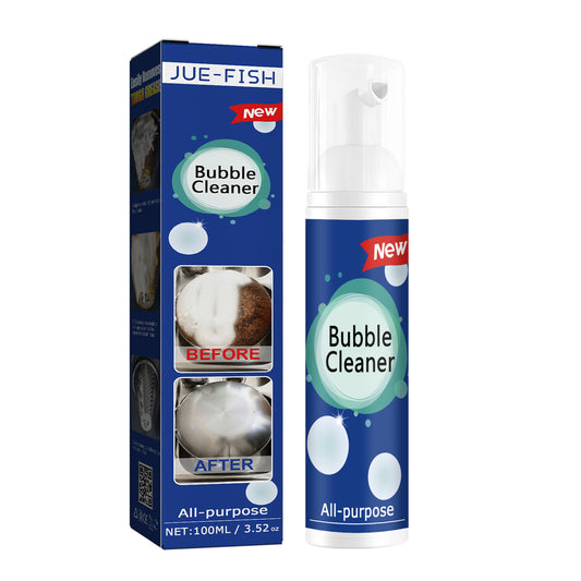 Jue-Fish oil stain foam cleaner kitchen stove hood multi-purpose heavy oil stain foam cleaner