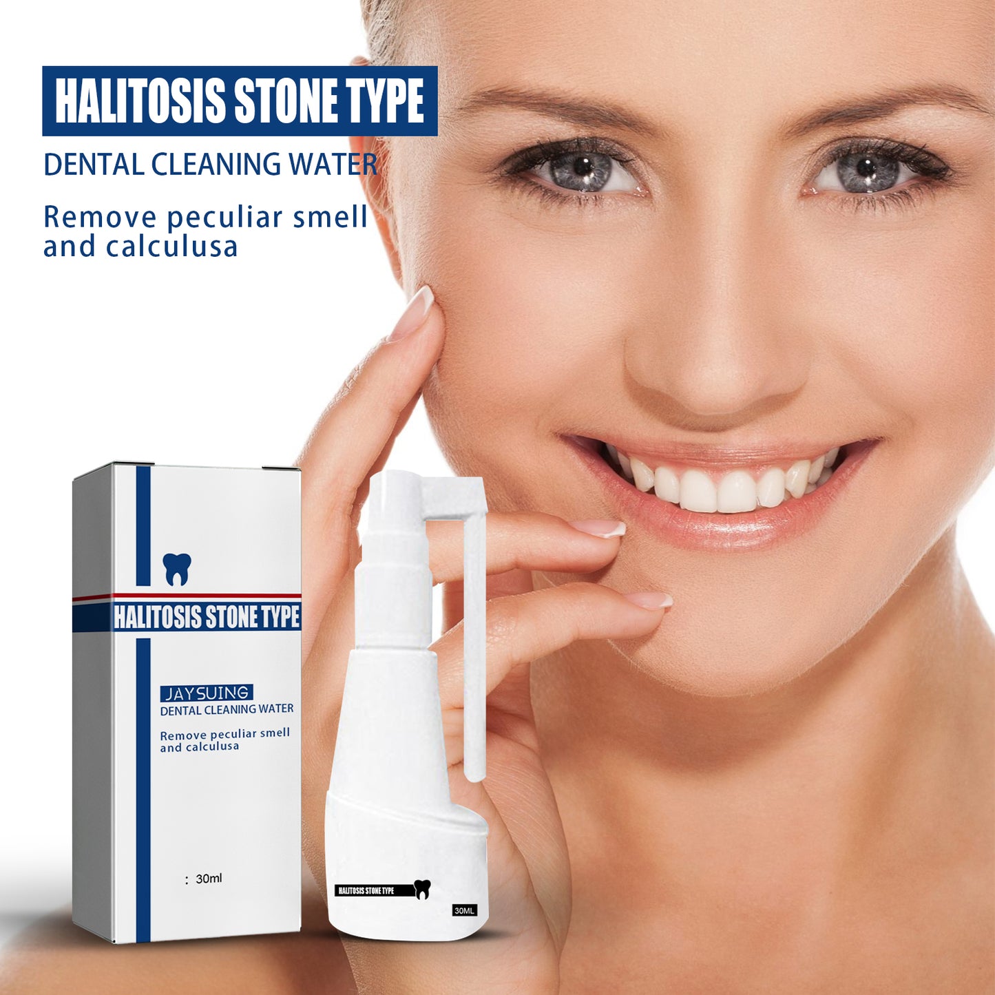 Jaysuing tartar remover tartar whitening teeth eliminating halitosis spray