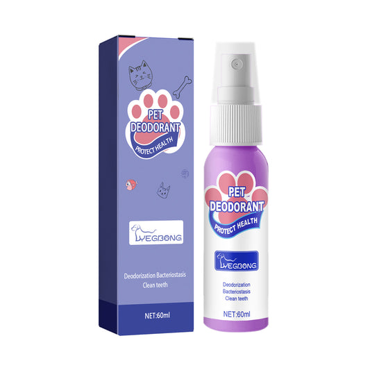 Yegbong dog halitosis spray pet mouth cleaning cat deodorant breath fresh spray