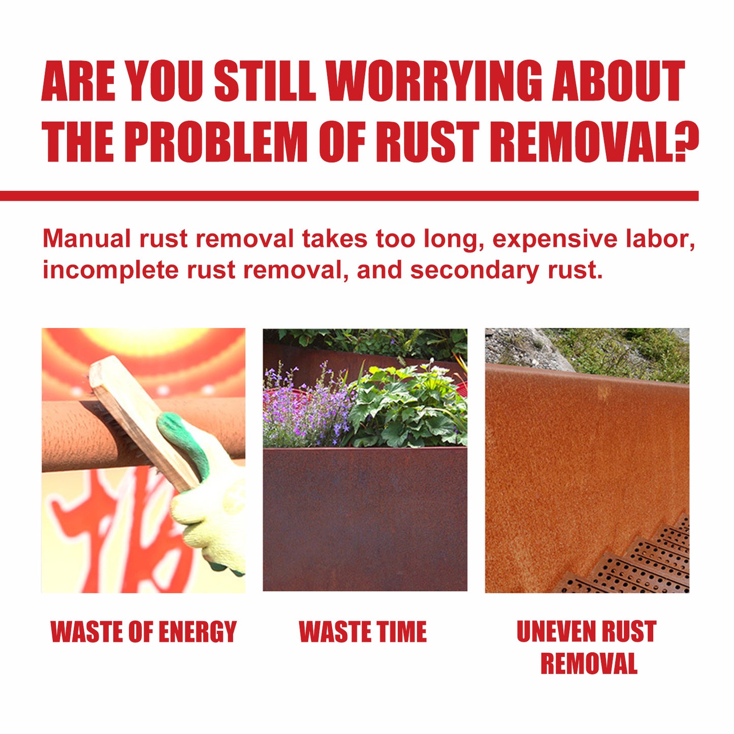 Rayhong Rust Removal Conversion Agent Rust Removal Primer Automobile Chassis Rust Metal Fittings Rust Protection Agent