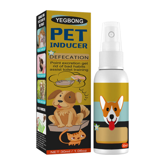 Yegbong pet defecation positioning spray pet defecation positioning pet cat dog positioning defecation inducer